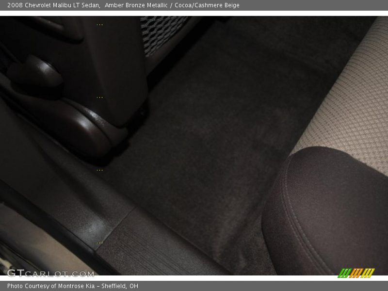 Amber Bronze Metallic / Cocoa/Cashmere Beige 2008 Chevrolet Malibu LT Sedan