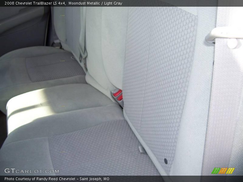 Moondust Metallic / Light Gray 2008 Chevrolet TrailBlazer LS 4x4