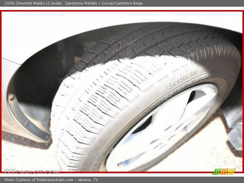 Sandstone Metallic / Cocoa/Cashmere Beige 2008 Chevrolet Malibu LS Sedan