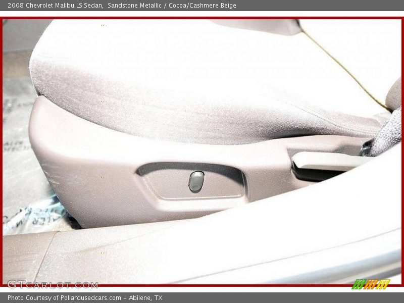 Sandstone Metallic / Cocoa/Cashmere Beige 2008 Chevrolet Malibu LS Sedan