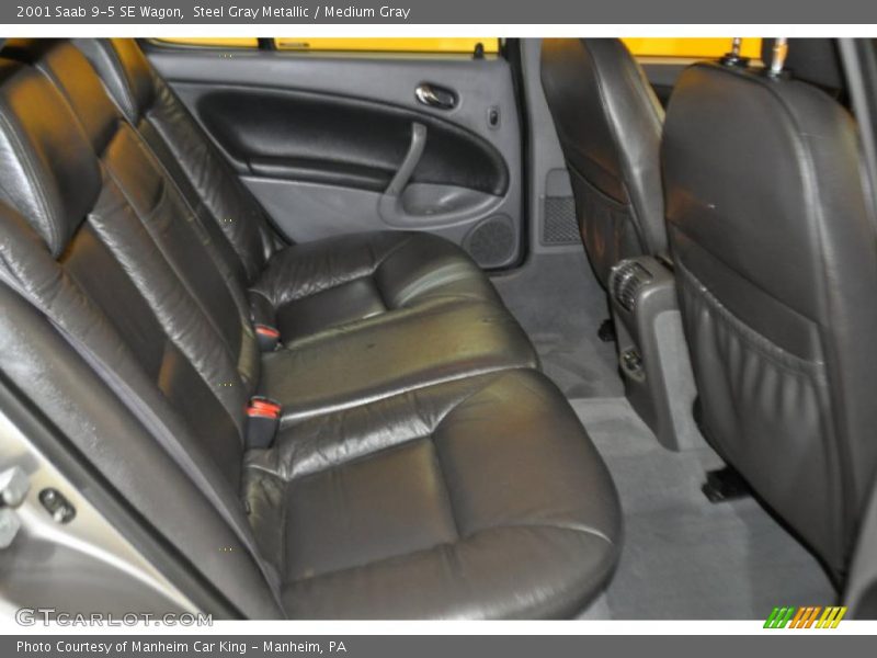 Steel Gray Metallic / Medium Gray 2001 Saab 9-5 SE Wagon