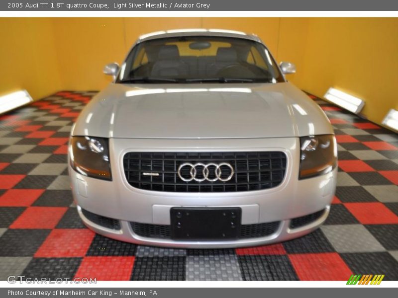 Light Silver Metallic / Aviator Grey 2005 Audi TT 1.8T quattro Coupe