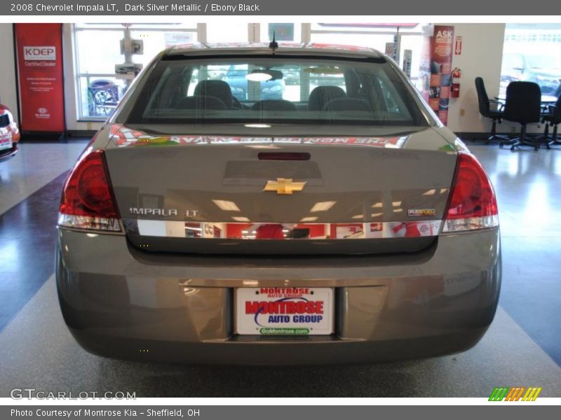 Dark Silver Metallic / Ebony Black 2008 Chevrolet Impala LT