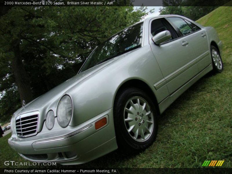 Brilliant Silver Metallic / Ash 2000 Mercedes-Benz E 320 Sedan