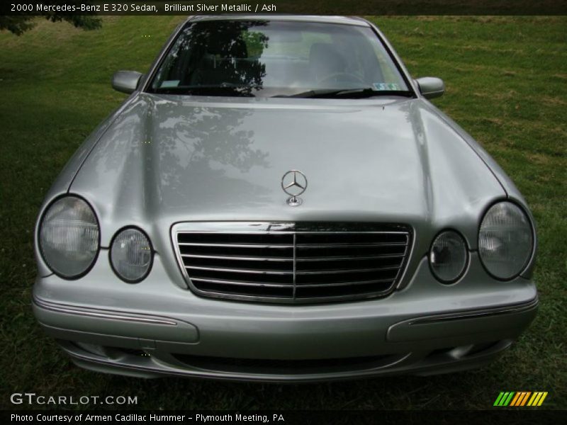 Brilliant Silver Metallic / Ash 2000 Mercedes-Benz E 320 Sedan