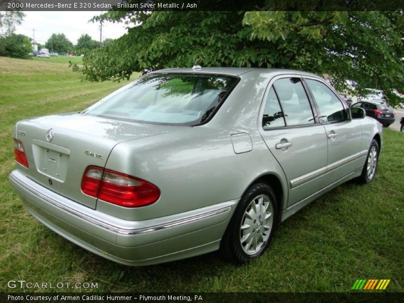Brilliant Silver Metallic / Ash 2000 Mercedes-Benz E 320 Sedan