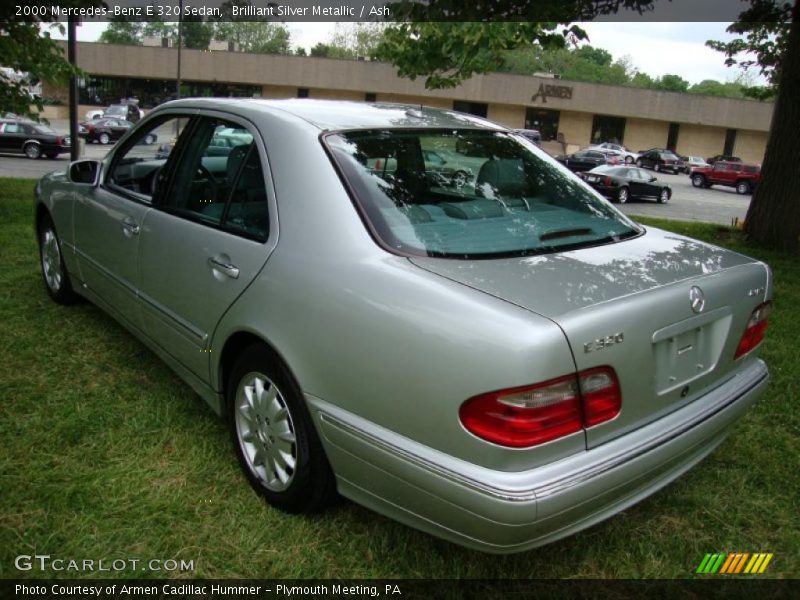 Brilliant Silver Metallic / Ash 2000 Mercedes-Benz E 320 Sedan