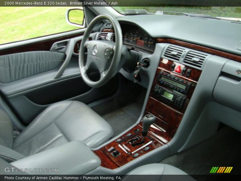 Brilliant Silver Metallic / Ash 2000 Mercedes-Benz E 320 Sedan