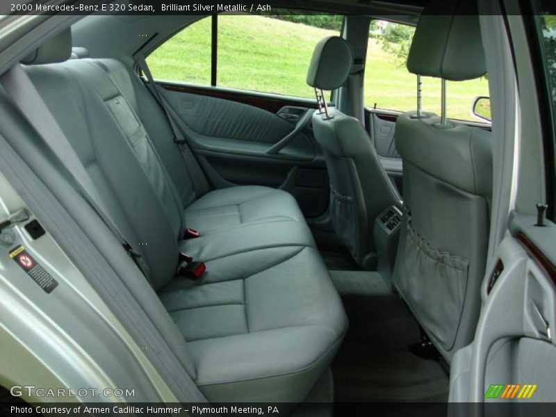 Brilliant Silver Metallic / Ash 2000 Mercedes-Benz E 320 Sedan