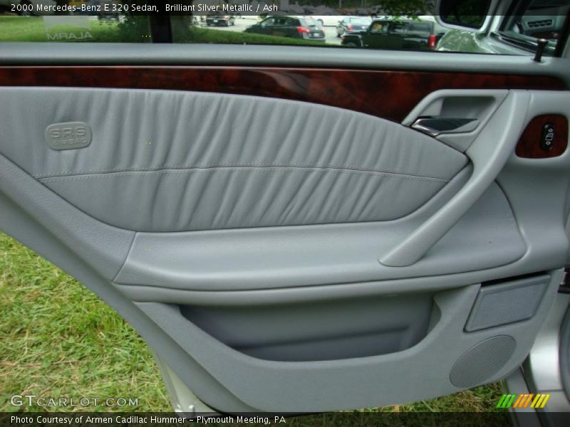 Brilliant Silver Metallic / Ash 2000 Mercedes-Benz E 320 Sedan
