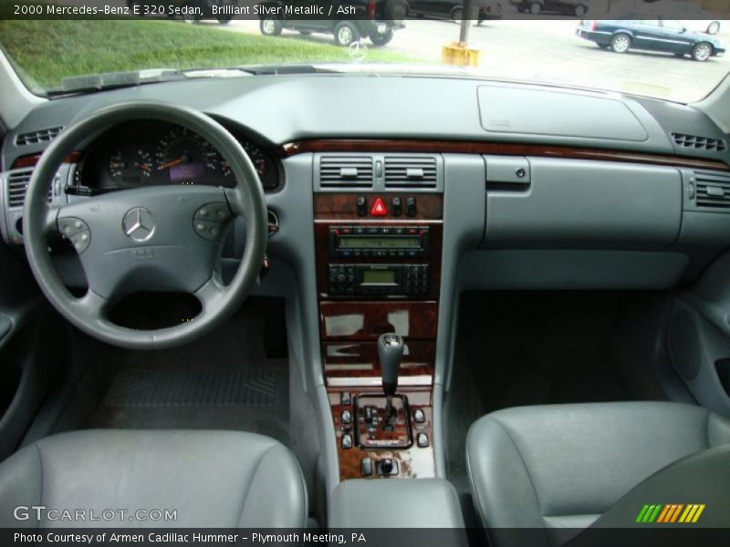 Brilliant Silver Metallic / Ash 2000 Mercedes-Benz E 320 Sedan