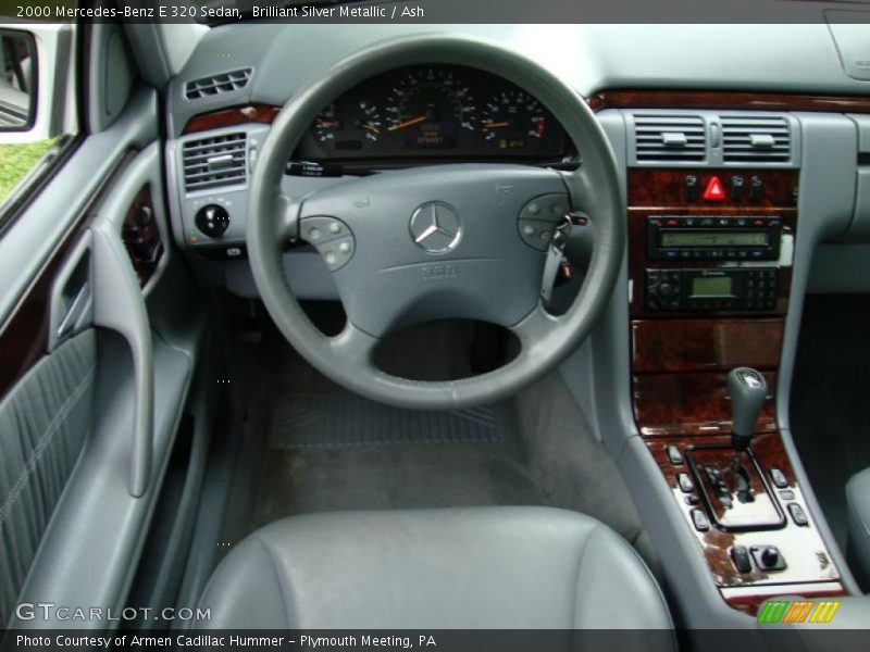Brilliant Silver Metallic / Ash 2000 Mercedes-Benz E 320 Sedan