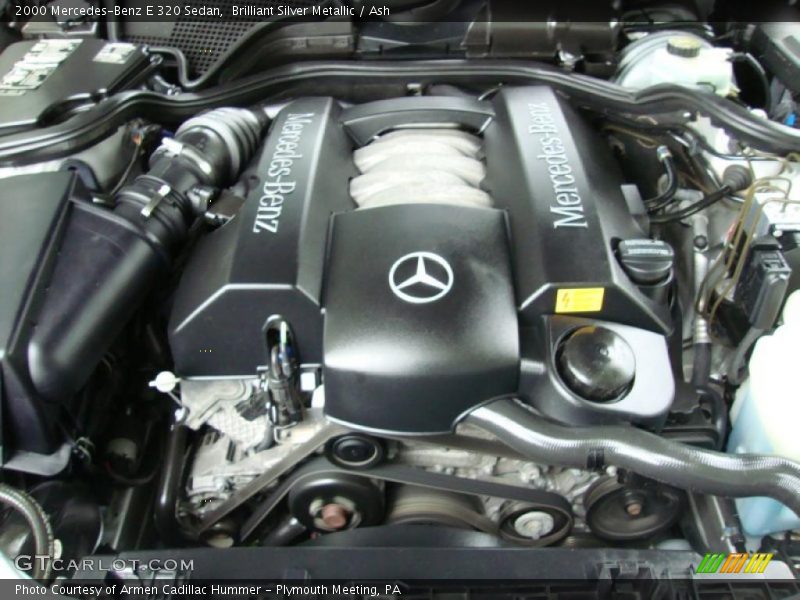 Brilliant Silver Metallic / Ash 2000 Mercedes-Benz E 320 Sedan