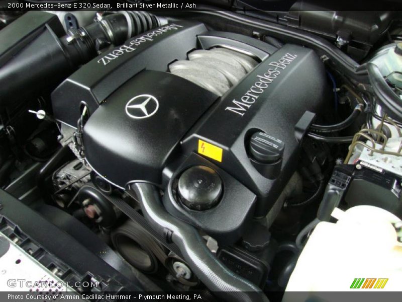 Brilliant Silver Metallic / Ash 2000 Mercedes-Benz E 320 Sedan