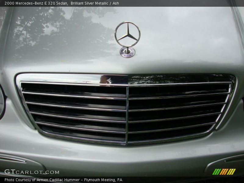 Brilliant Silver Metallic / Ash 2000 Mercedes-Benz E 320 Sedan