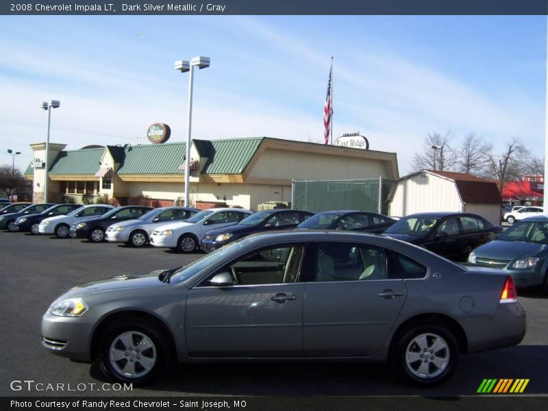 Dark Silver Metallic / Gray 2008 Chevrolet Impala LT