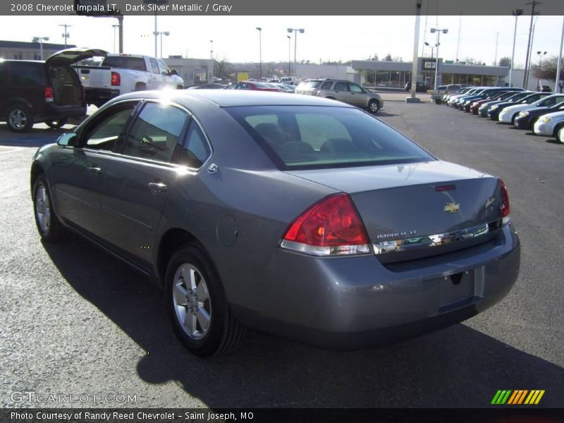 Dark Silver Metallic / Gray 2008 Chevrolet Impala LT