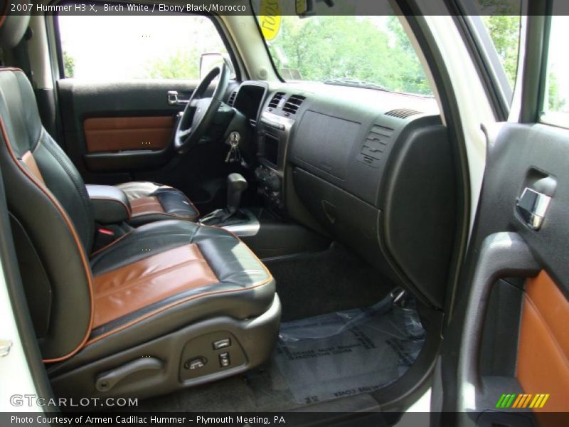 Birch White / Ebony Black/Morocco 2007 Hummer H3 X