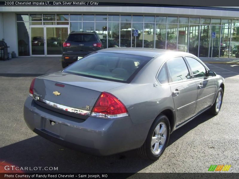 Dark Silver Metallic / Gray 2008 Chevrolet Impala LT