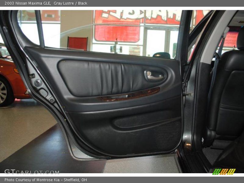Gray Lustre / Black 2003 Nissan Maxima GLE