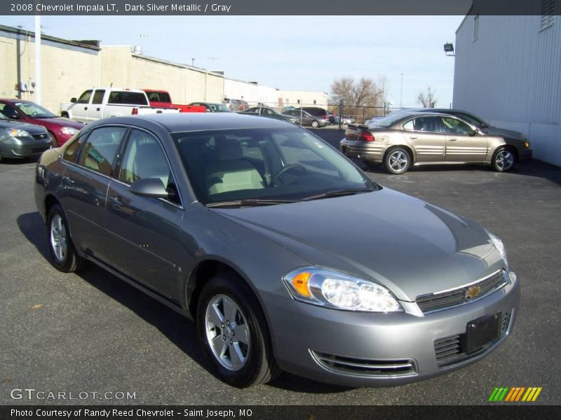 Dark Silver Metallic / Gray 2008 Chevrolet Impala LT