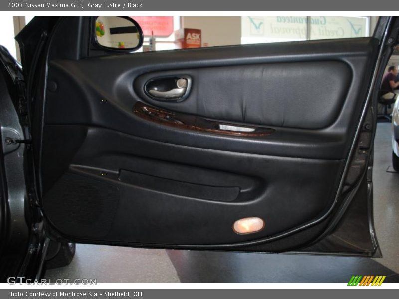 Gray Lustre / Black 2003 Nissan Maxima GLE