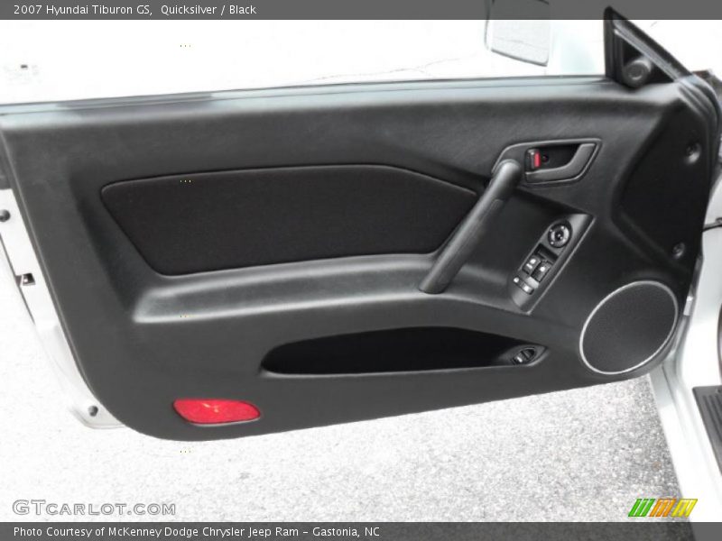 Quicksilver / Black 2007 Hyundai Tiburon GS