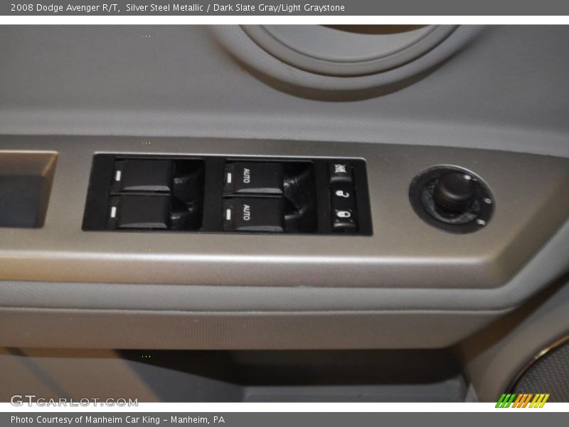 Silver Steel Metallic / Dark Slate Gray/Light Graystone 2008 Dodge Avenger R/T