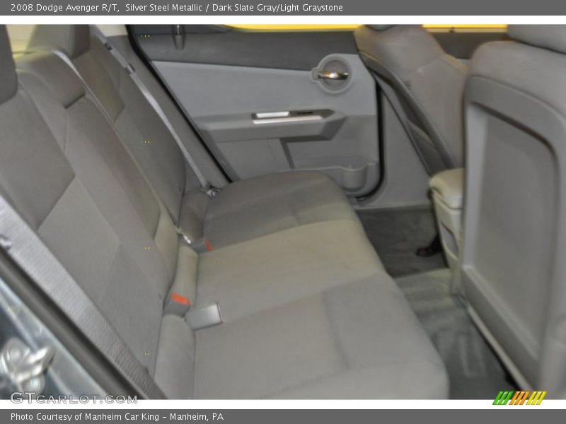 Silver Steel Metallic / Dark Slate Gray/Light Graystone 2008 Dodge Avenger R/T