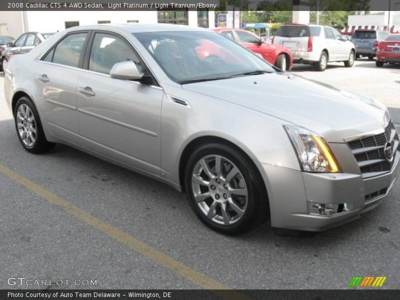 Light Platinum / Light Titanium/Ebony 2008 Cadillac CTS 4 AWD Sedan
