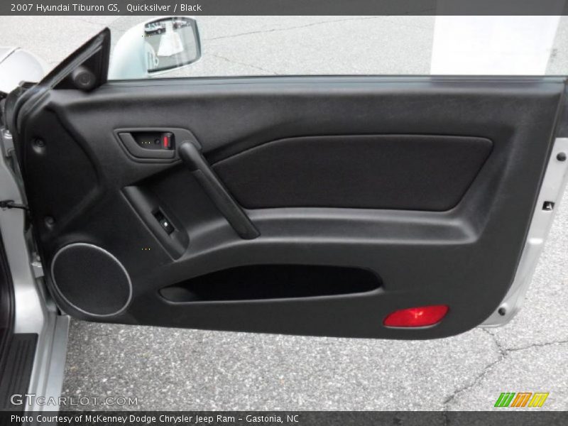 Quicksilver / Black 2007 Hyundai Tiburon GS