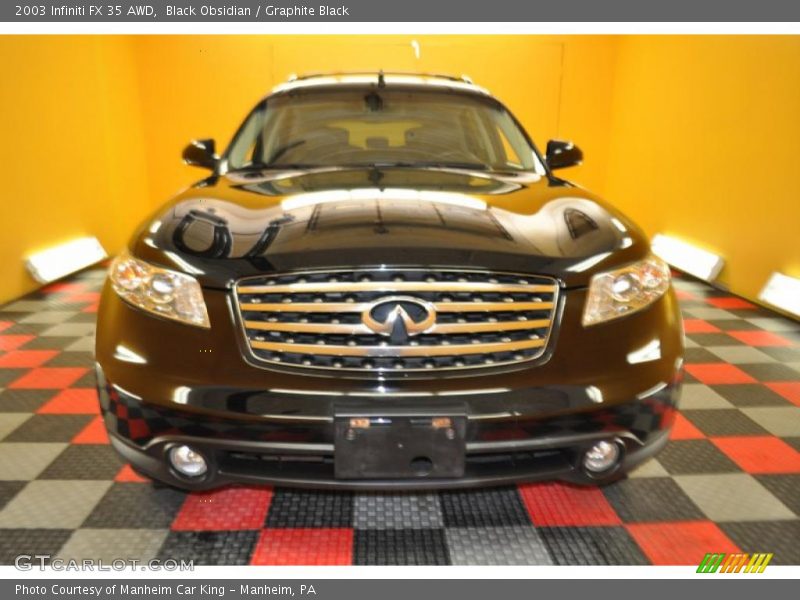 Black Obsidian / Graphite Black 2003 Infiniti FX 35 AWD