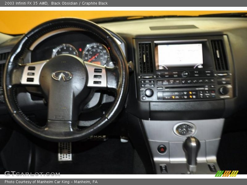 Black Obsidian / Graphite Black 2003 Infiniti FX 35 AWD