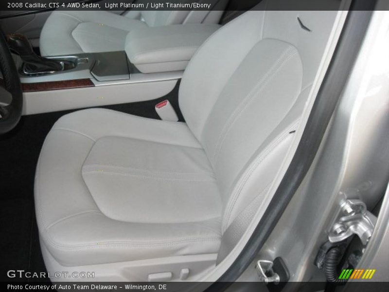 Light Platinum / Light Titanium/Ebony 2008 Cadillac CTS 4 AWD Sedan