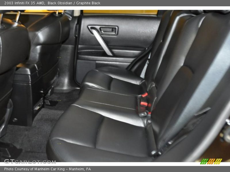 Black Obsidian / Graphite Black 2003 Infiniti FX 35 AWD