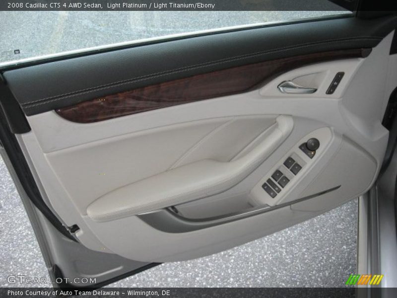 Light Platinum / Light Titanium/Ebony 2008 Cadillac CTS 4 AWD Sedan