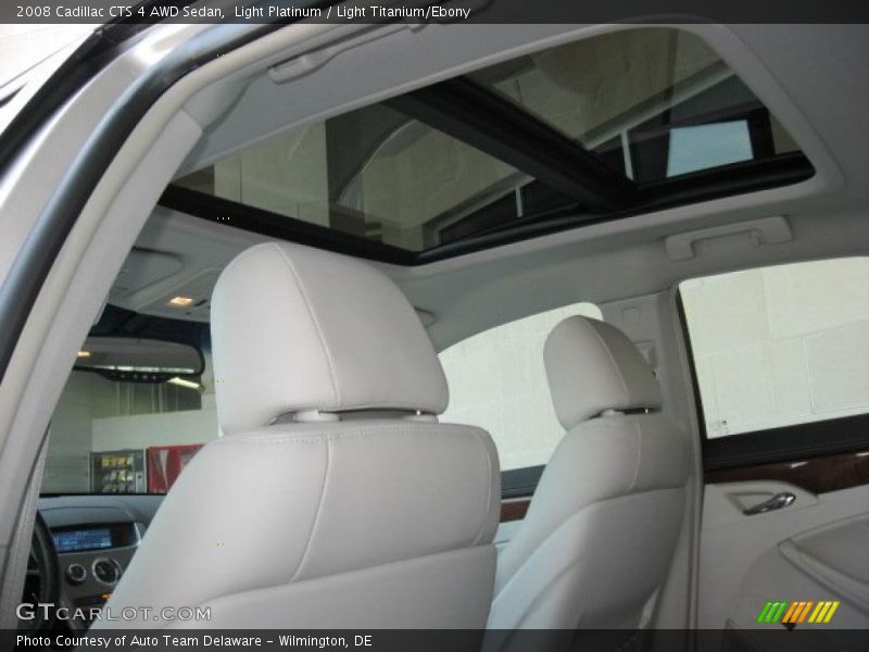 Light Platinum / Light Titanium/Ebony 2008 Cadillac CTS 4 AWD Sedan