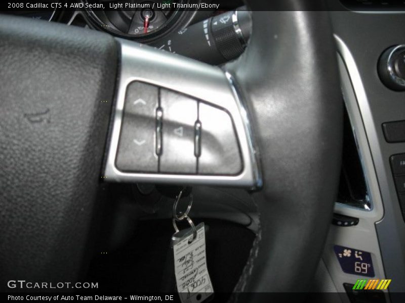 Light Platinum / Light Titanium/Ebony 2008 Cadillac CTS 4 AWD Sedan