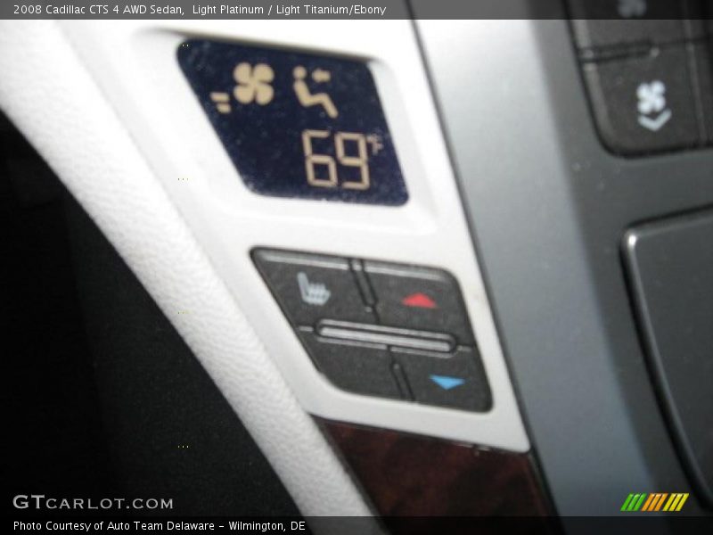 Light Platinum / Light Titanium/Ebony 2008 Cadillac CTS 4 AWD Sedan
