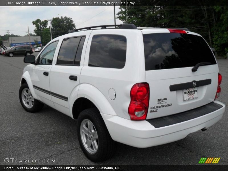 Bright White / Dark Slate Gray/Light Slate Gray 2007 Dodge Durango SLT 4x4