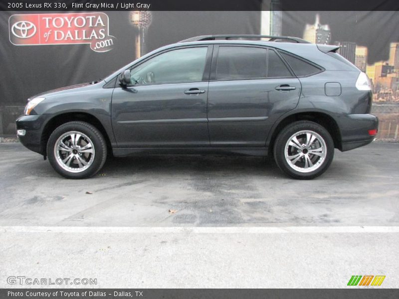 Flint Gray Mica / Light Gray 2005 Lexus RX 330