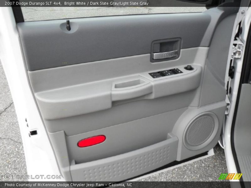 Bright White / Dark Slate Gray/Light Slate Gray 2007 Dodge Durango SLT 4x4