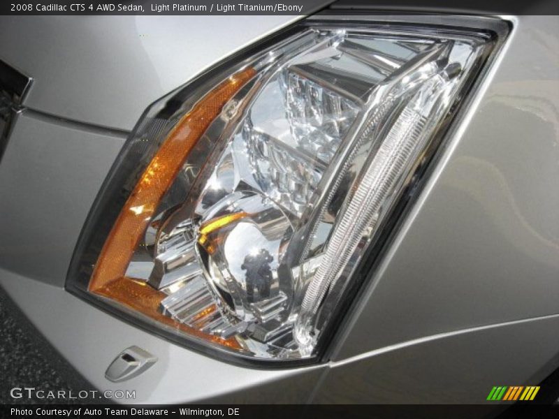 Light Platinum / Light Titanium/Ebony 2008 Cadillac CTS 4 AWD Sedan