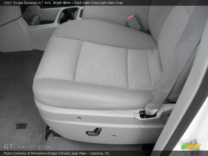 Bright White / Dark Slate Gray/Light Slate Gray 2007 Dodge Durango SLT 4x4