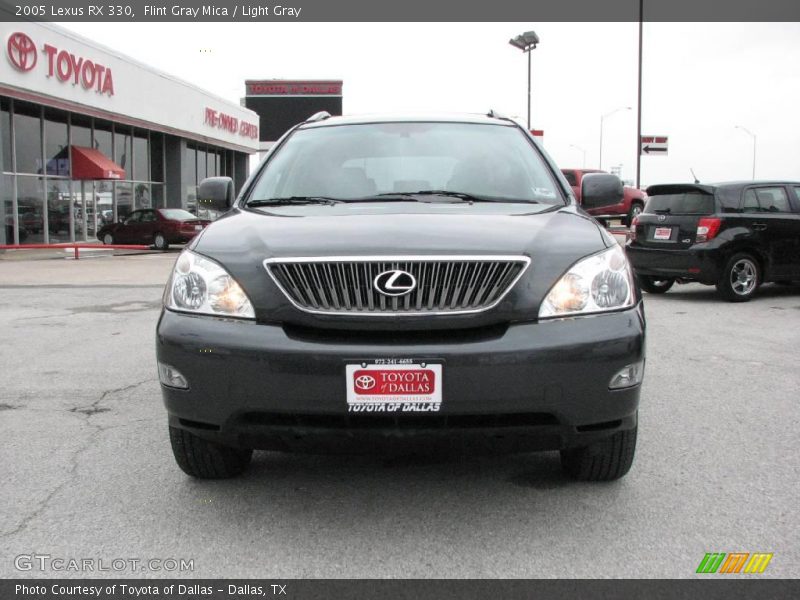 Flint Gray Mica / Light Gray 2005 Lexus RX 330