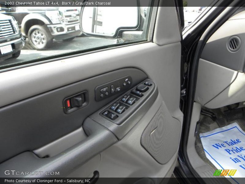 Black / Gray/Dark Charcoal 2003 Chevrolet Tahoe LT 4x4