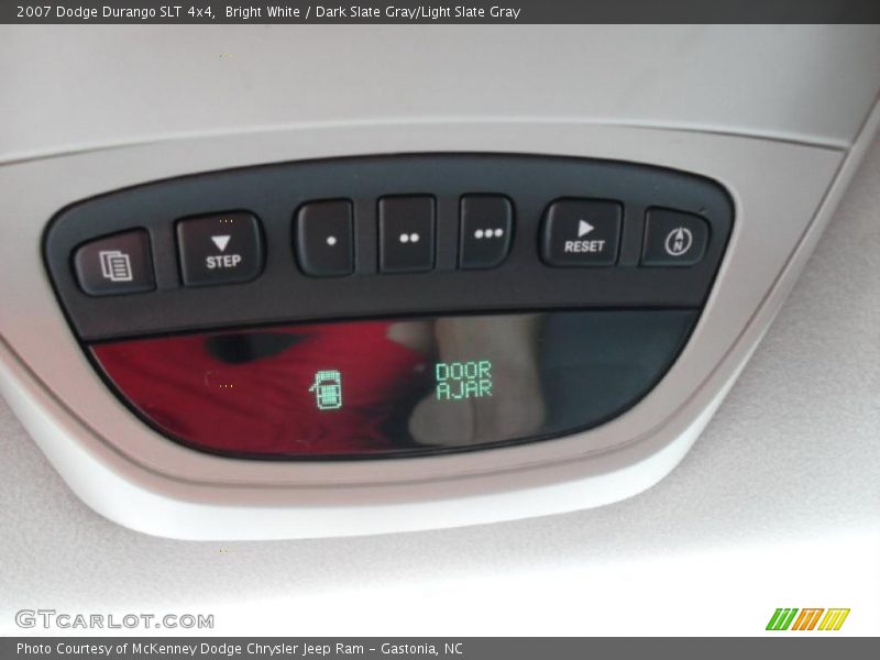 Bright White / Dark Slate Gray/Light Slate Gray 2007 Dodge Durango SLT 4x4