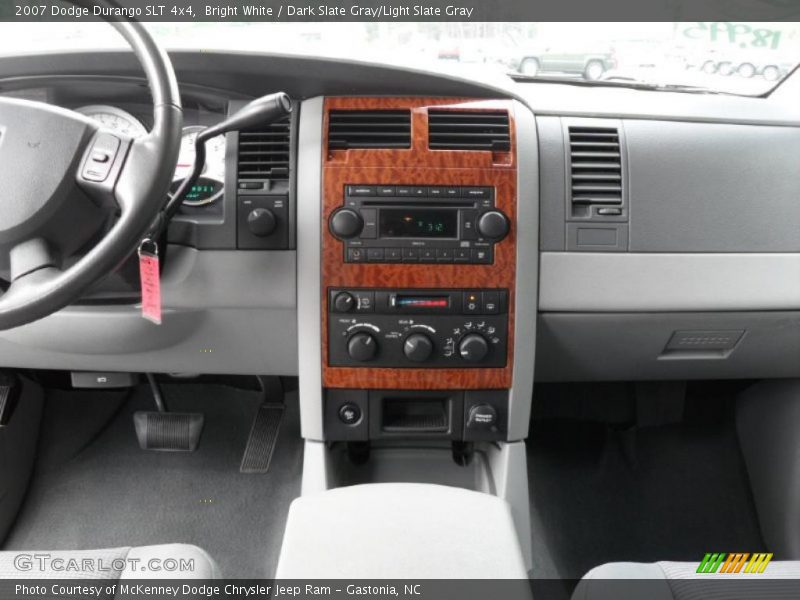 Bright White / Dark Slate Gray/Light Slate Gray 2007 Dodge Durango SLT 4x4