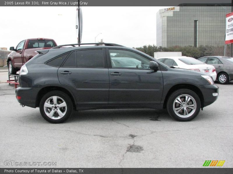 Flint Gray Mica / Light Gray 2005 Lexus RX 330