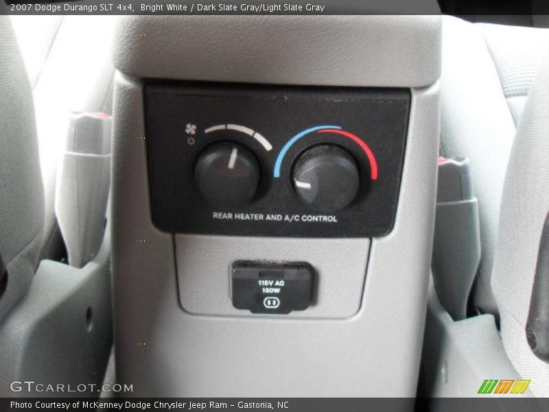 Bright White / Dark Slate Gray/Light Slate Gray 2007 Dodge Durango SLT 4x4